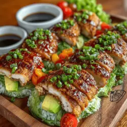 Crispy Chicken Avocado Rice Wraps: Assembly, Serving Suggestions, and Nutritional Benefits