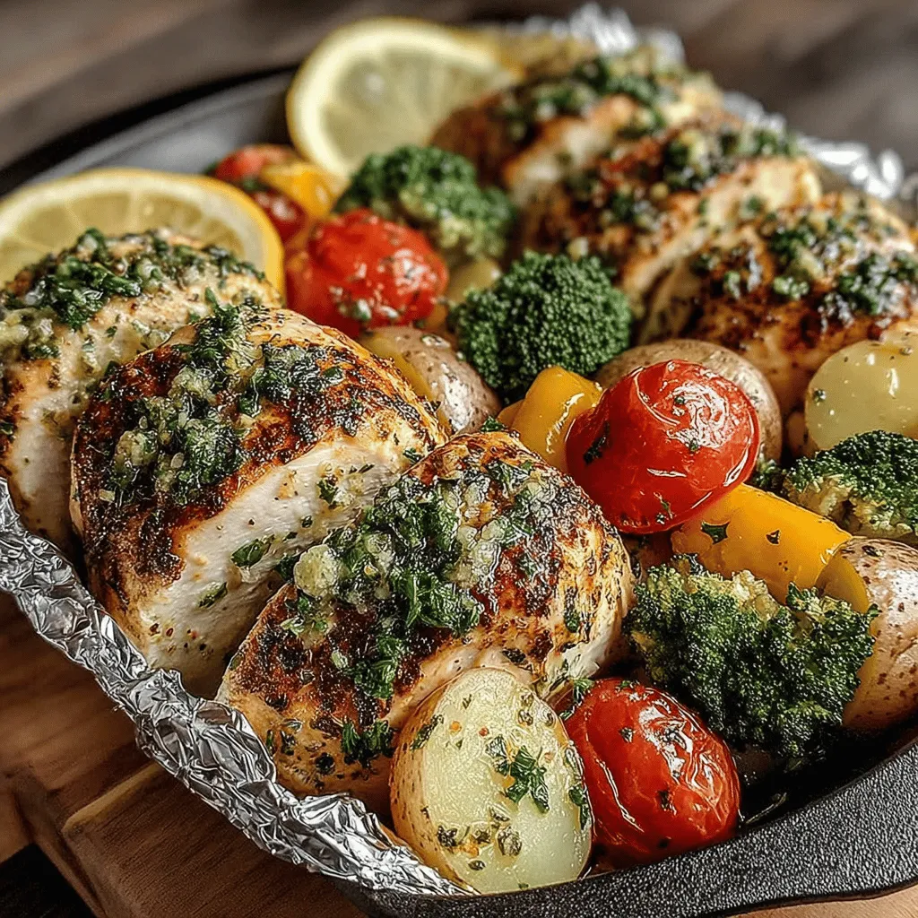 In the fast-paced world we live in, the quest for quick, nutritious, and flavorful meals can often feel overwhelming. Enter foil pack dinners—an innovative cooking method that combines convenience with culinary creativity. These handy meals are designed to be simple, requiring minimal prep time while maximizing flavor through the technique of steaming and roasting. Among the myriad of foil pack recipes, one that stands out is the Ranch Chicken and Veggie Foil Packs. This recipe is not only a feast for the senses but also a practical solution for busy weeknights, making it perfect for family gatherings or intimate dinners.