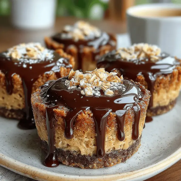 If you’re on the lookout for a delicious yet nutritious treat, look no further than Creamy Choco-Peanut Butter Oat Cups. These delightful little cups perfectly blend the indulgent flavors of chocolate and peanut butter with the wholesome goodness of oats, creating a snack that’s as satisfying as it is nourishing. Whether you’re preparing for a post-workout refuel, a midday pick-me-up, or a sweet end to your day, these oat cups offer a guilt-free way to satisfy your cravings.