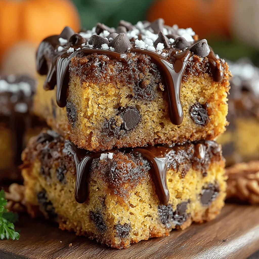 Welcome to the delightful world of Pumpkin Delight Chocolate Snack Bars, where nutritious ingredients meet indulgent flavors in a perfect treat for any occasion. Whether you're looking for a quick snack to power through your day, a satisfying dessert to share with friends, or even a wholesome breakfast option, these bars are the answer. Made with pure pumpkin puree, hearty oats, and a blend of nut butters, these snack bars not only taste amazing but also offer a wealth of health benefits.