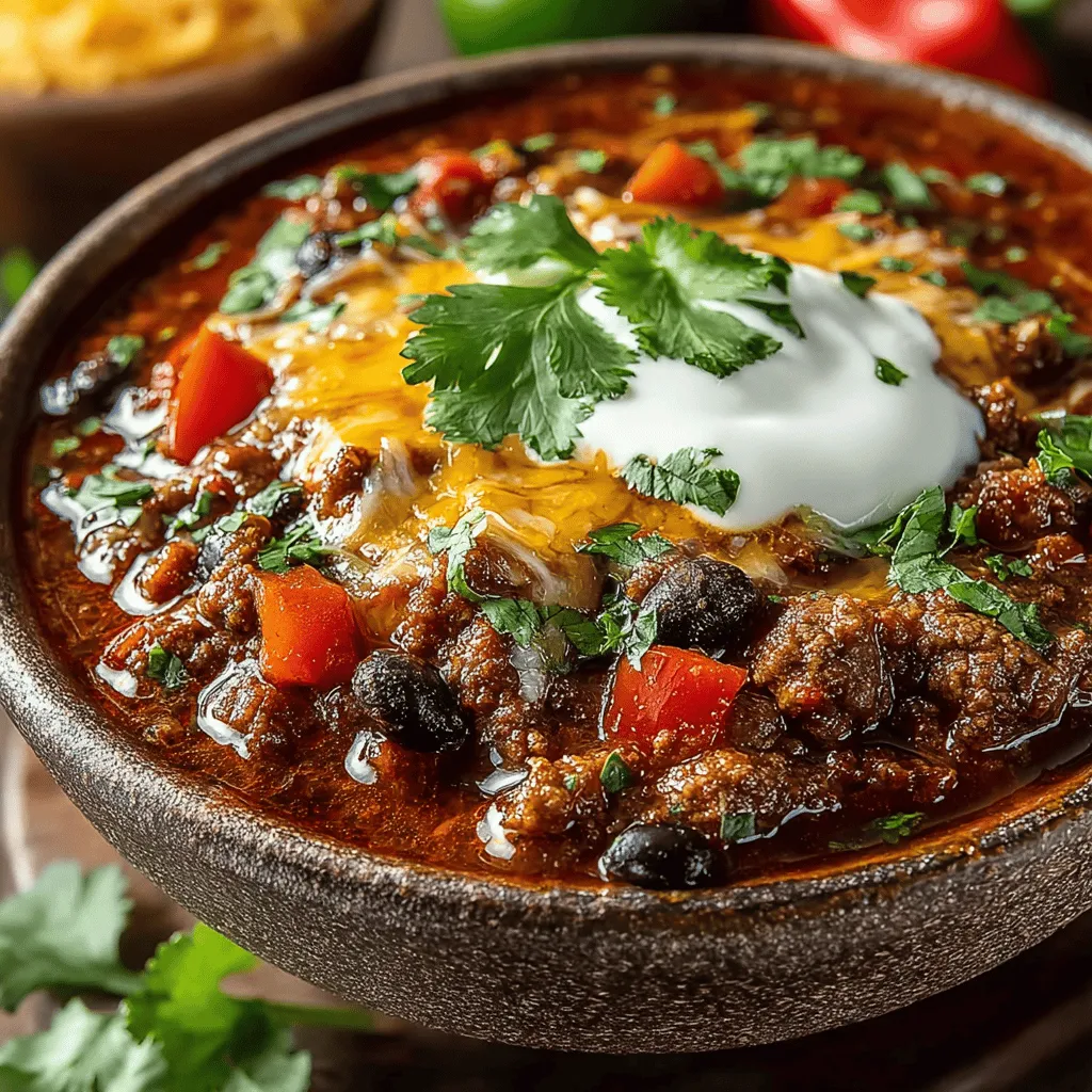 Slow Cooker Fig Jam Chili is a delightful twist on a beloved classic, combining the rich, hearty flavors of traditional chili with the unique sweetness of fig jam. This innovative recipe showcases how unexpected ingredients can elevate everyday dishes, making them more exciting and memorable. The balance of savory and sweet in this chili not only tantalizes the taste buds but also offers a comforting meal perfect for any occasion.