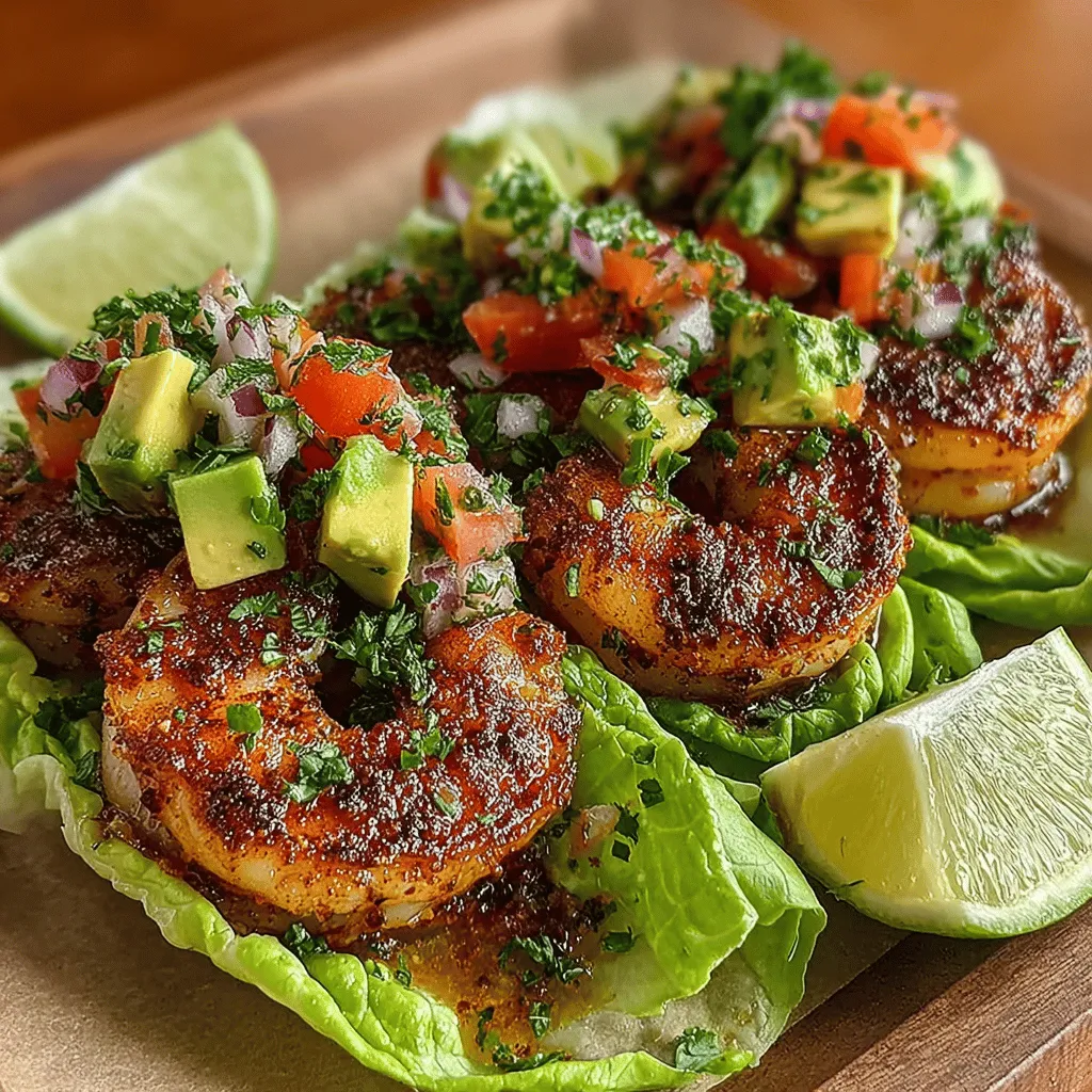 In the realm of culinary delights, few dishes can claim the same balance of flavor, freshness, and health as Zesty Garlic Lime Shrimp Lettuce Wraps. This recipe captures the essence of vibrant ingredients, combining succulent shrimp with the punchy brightness of garlic and lime. It not only offers a delightful taste experience but also serves as a nutritious option for those looking to indulge without the guilt. As shrimp is a lean protein source, and lettuce wraps provide a low-carb, gluten-free alternative to traditional tortillas, this dish is perfect for a quick weeknight dinner or an impressive addition to any gathering.
