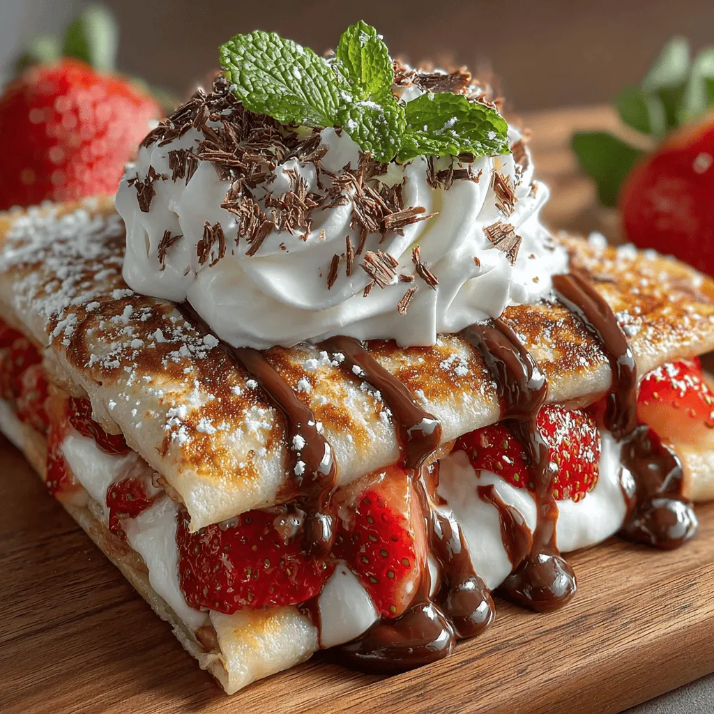 In the world of culinary creativity, fusion dishes often capture the imagination by blending traditional flavors with innovative formats. One such delightful creation is the Neapolitan Cake Quesadilla. This unique treat combines the comforting, familiar structure of a quesadilla with the rich, layered flavors of Neapolitan cake. Imagine biting into a warm, crispy tortilla filled with luscious chocolate, sweet strawberry, and creamy vanilla—each bite transporting you to a nostalgic dessert experience, reimagined.