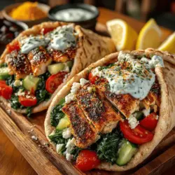 Mediterranean cuisine is celebrated for its vibrant flavors, fresh ingredients, and health benefits. Characterized by an abundance of vegetables, whole grains, lean proteins, and healthy fats, this culinary tradition promotes not only delicious meals but also a wholesome lifestyle. The Mediterranean diet has been linked to numerous health benefits, including improved heart health, weight management, and reduced risk of chronic diseases. Among the many delightful dishes that this region has to offer, Greek Chicken Pita Wraps stand out as a nutritious and satisfying option for those seeking a quick yet flavorful meal.