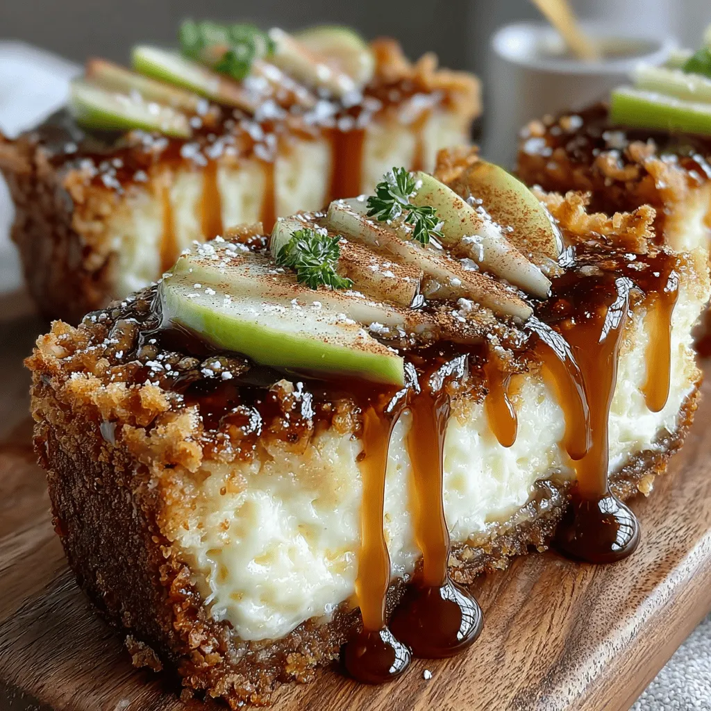 When it comes to dessert, few combinations can rival the comforting duo of apple and cinnamon. These Heavenly Apple Cinnamon Cheesecake Bars encapsulate that delightful pairing, merging the creaminess of cheesecake with the warm, inviting essence of spiced apples. This recipe promises a luscious treat that not only satisfies your sweet tooth but also evokes nostalgia and warmth, making it an ideal choice for gatherings or family meals. Whether served as a holiday dessert or a cozy weeknight indulgence, these bars are sure to impress.