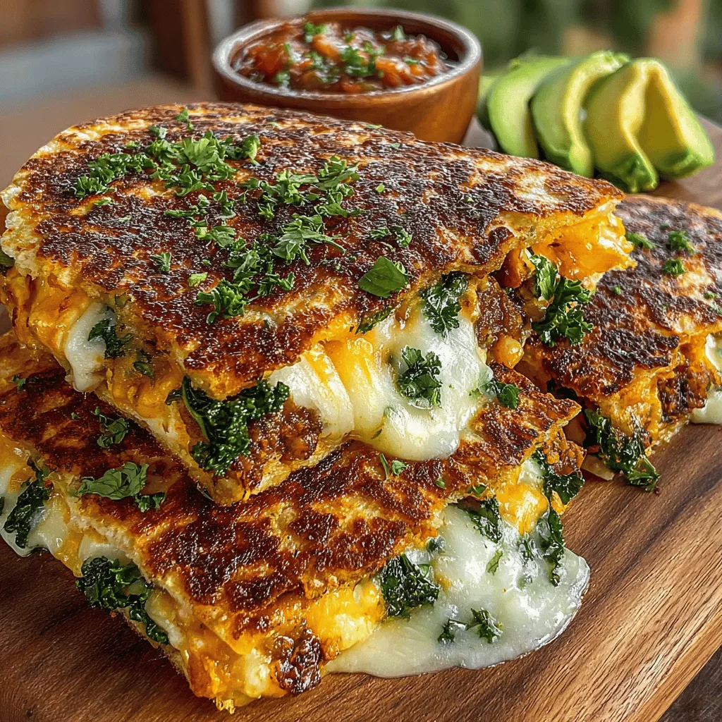 When it comes to satisfying, healthy meals, roasted sweet potato kale quesadillas stand out as an exceptional option. This vegetarian delight is not only packed with vibrant flavors but also boasts a delightful combination of textures that make each bite a joy. The creaminess of melted cheese mingles beautifully with the natural sweetness of roasted sweet potatoes and the earthiness of sautéed kale. Whether you’re looking for a quick lunch, a cozy dinner, or a filling snack, this recipe delivers on all fronts, making it a versatile choice for any occasion.