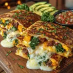 When it comes to satisfying, healthy meals, roasted sweet potato kale quesadillas stand out as an exceptional option. This vegetarian delight is not only packed with vibrant flavors but also boasts a delightful combination of textures that make each bite a joy. The creaminess of melted cheese mingles beautifully with the natural sweetness of roasted sweet potatoes and the earthiness of sautéed kale. Whether you’re looking for a quick lunch, a cozy dinner, or a filling snack, this recipe delivers on all fronts, making it a versatile choice for any occasion.