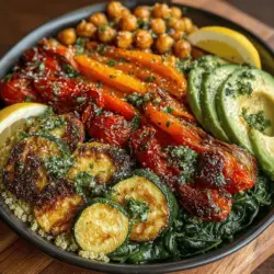 In the ever-evolving landscape of healthy eating, Quinoa and Roasted Veggie Power Bowls stand out as a nourishing and versatile option that caters to a variety of dietary preferences. This vibrant dish is not only visually appealing but also bursting with flavors and packed with essential nutrients, making it an ideal choice for those seeking a wholesome, plant-based meal. With its protein-rich base of quinoa, an array of colorful roasted vegetables, and the creamy addition of avocado, this power bowl serves as a satisfying, nutrient-dense option for lunch or dinner.