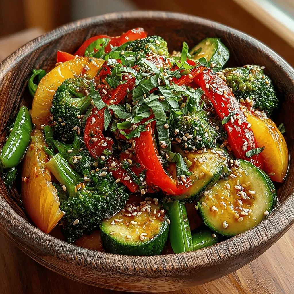 To truly appreciate the Peachy Delight Veggie Stir Fry, it is essential to understand the individual ingredients that come together in this delightful dish. Each component plays a vital role in not only enhancing the overall flavor but also contributing to the dish's nutritional profile.