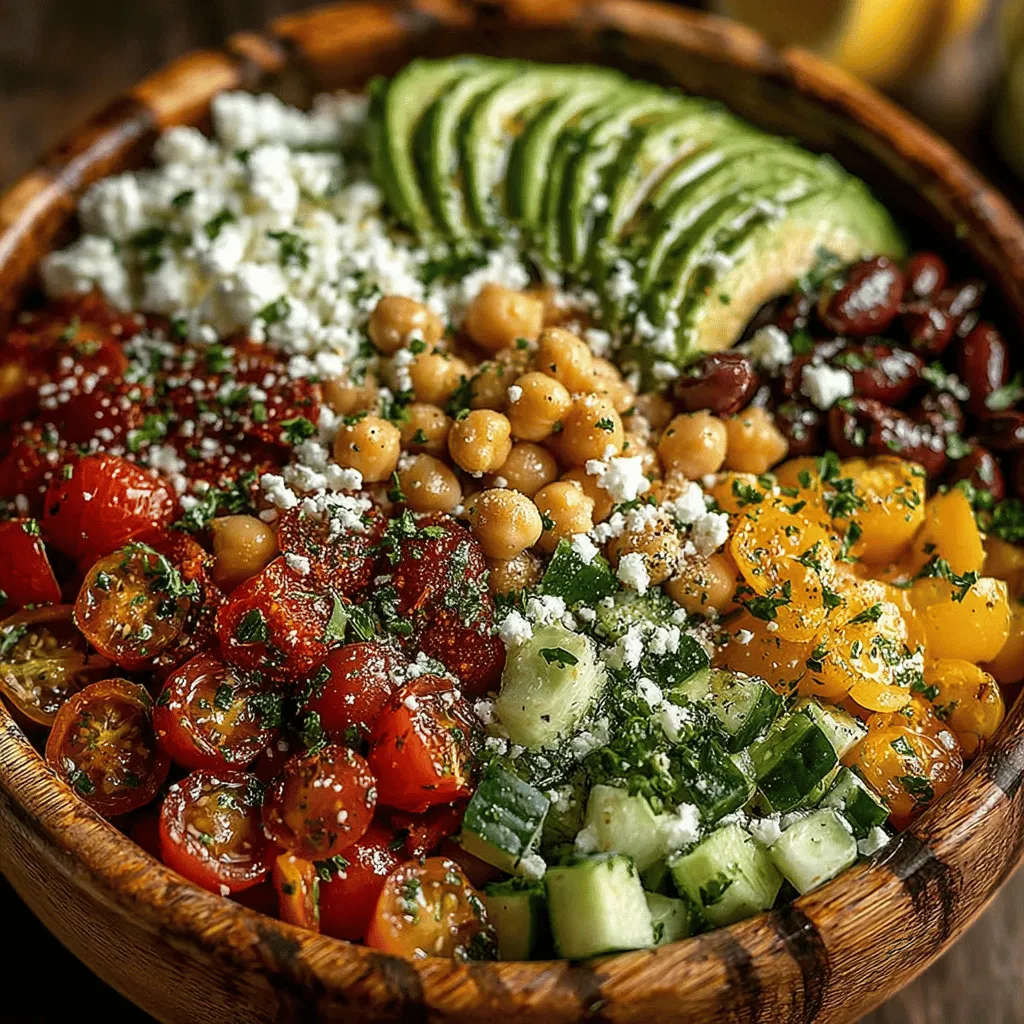 Mediterranean cuisine is celebrated for its vibrant flavors, fresh ingredients, and numerous health benefits. Rich in fruits, vegetables, whole grains, and legumes, this culinary tradition emphasizes balance, nutrition, and a connection to the land. One standout dish that encapsulates the essence of Mediterranean cooking is the Mediterranean Chickpea Salad Bowl. This recipe not only bursts with color and flavor but also serves as a nutritious option that is perfect for any meal of the day.