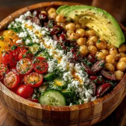 Mediterranean Chickpea Salad Bowls: A Flavorful Journey