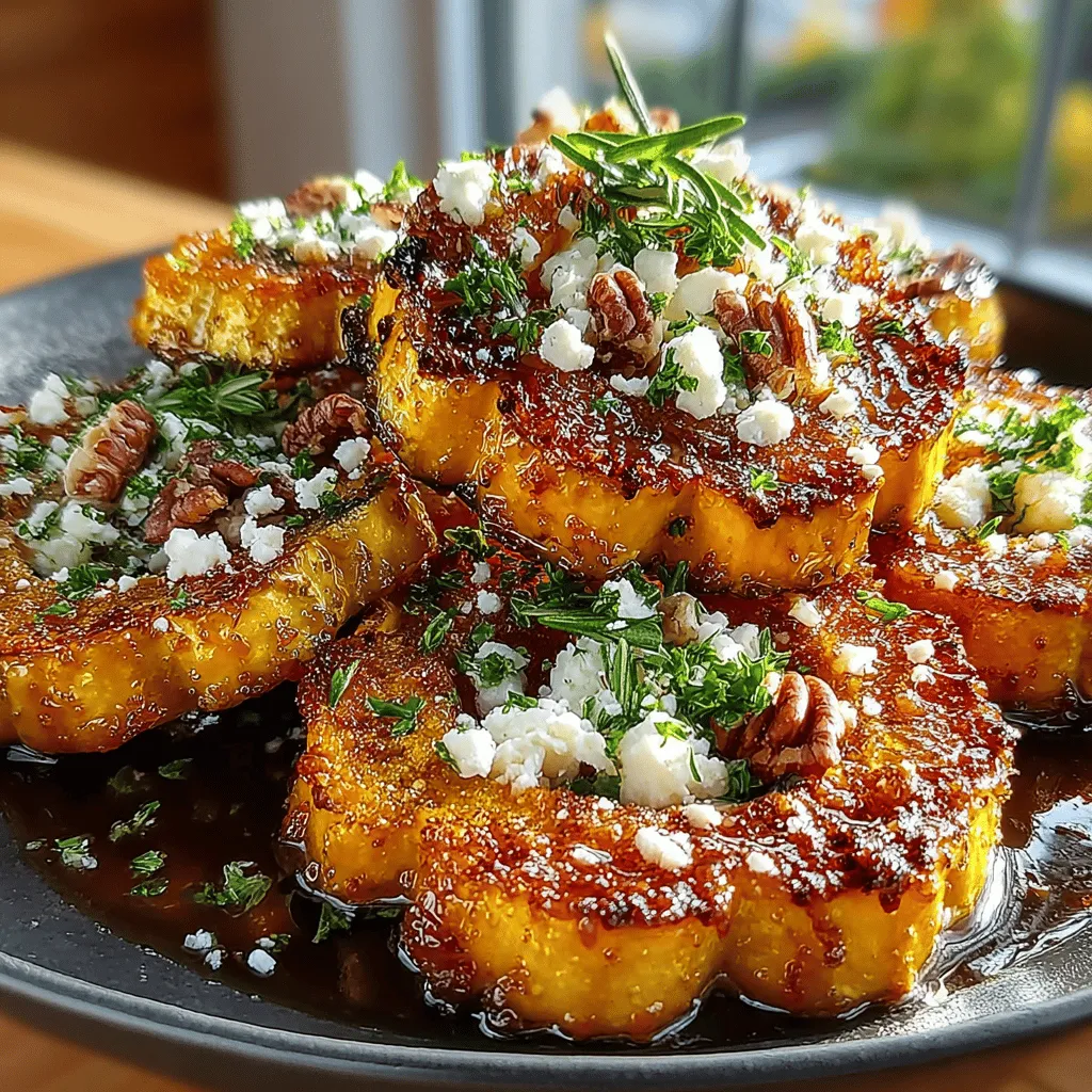As autumn descends, the air turns crisp, and the vibrant colors of fall foliage inspire a shift in our culinary choices. Among the seasonal treasures, acorn squash stands out as a quintessential ingredient, celebrated for its rich flavor and versatility. Maple Roasted Acorn Squash Rings is a delightful recipe that captures the essence of the season, combining the natural sweetness of acorn squash with the warm, comforting notes of maple syrup and spices. This dish is not only a feast for the eyes with its striking presentation but also a nourishing addition to any fall table, whether as a side dish or a vegetarian entrée.